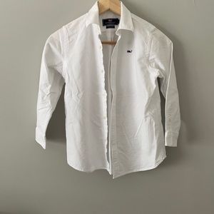Vineyard vines boys white button down